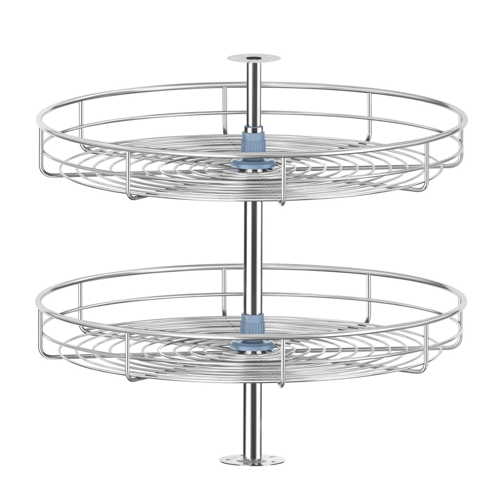 Karusel 360° lesklý chróm , priemer 715mm