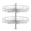 ML systems - karusel 360° lesklý chróm
