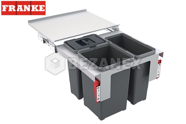 Smetný kôš FRANKE GARBO do 500´/1x8L+2x12L/
