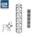 SISO štvorstranná spojka 60mm bielý