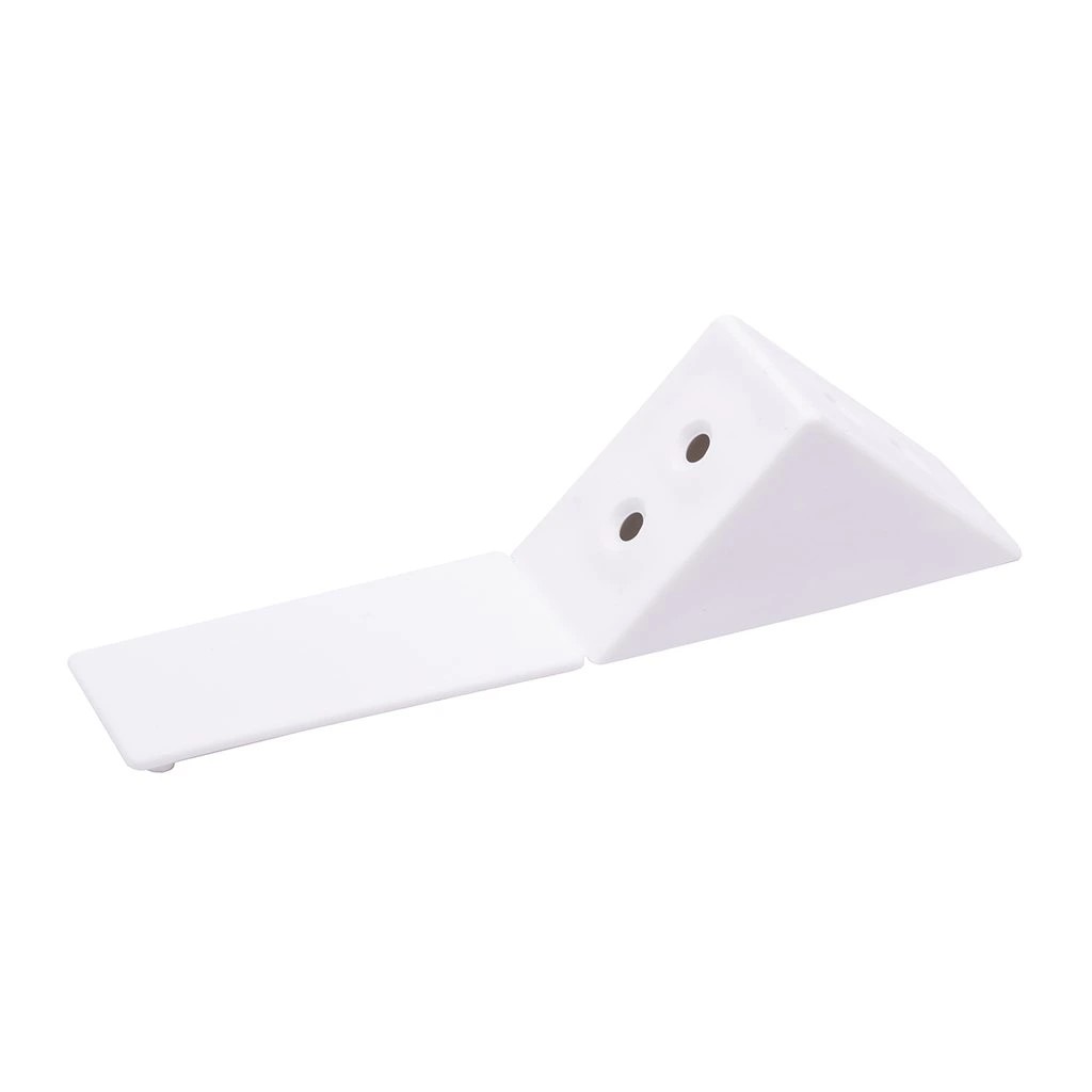 Plastový držiak police veľký 01 biela