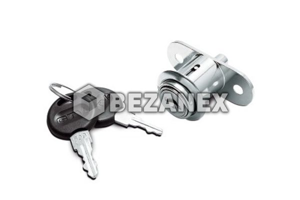 Zámok bajonetový lesklý chróm