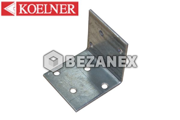 Uholník 40 x 40 x 40 železo /2 mm hrubka/