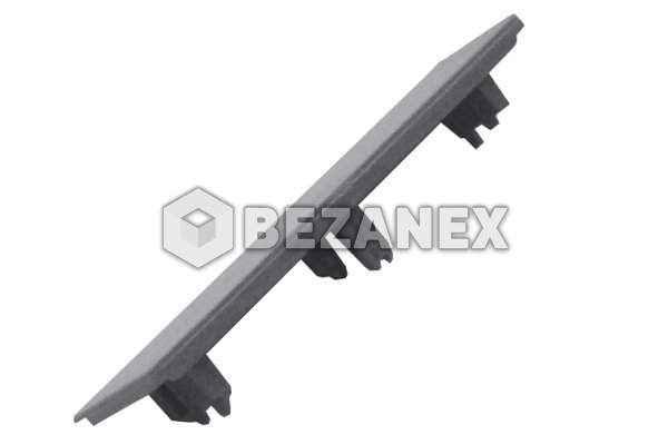 Komponenty - záslepka šedá /100mm/