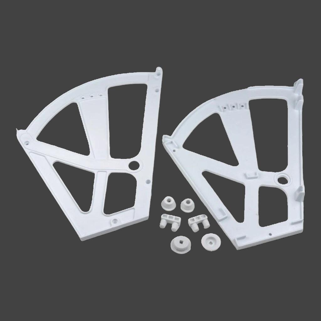 Botníkový - sklop biely 2-dielny HETTICH