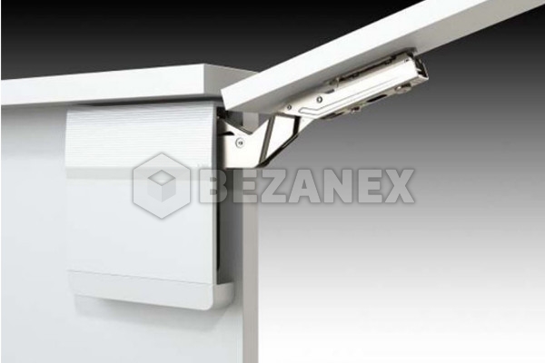 Emuca - výklopný mechanizmus bielý - AGILE  HARD