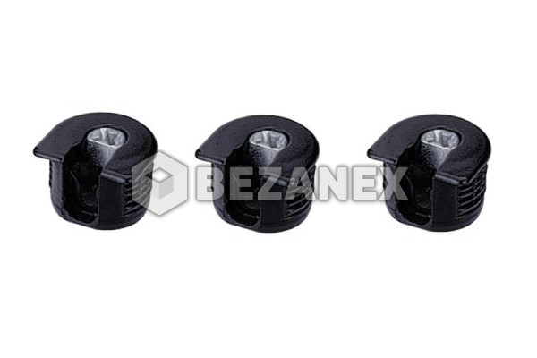 Hettich - Excenter malý čierny 20x14mm