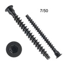 Konfirmát  7x50 /cena za 100ks/ ČIERNE                    