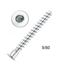 Konfirmát 5x50 /cena za 100ks/ NIKEL                      