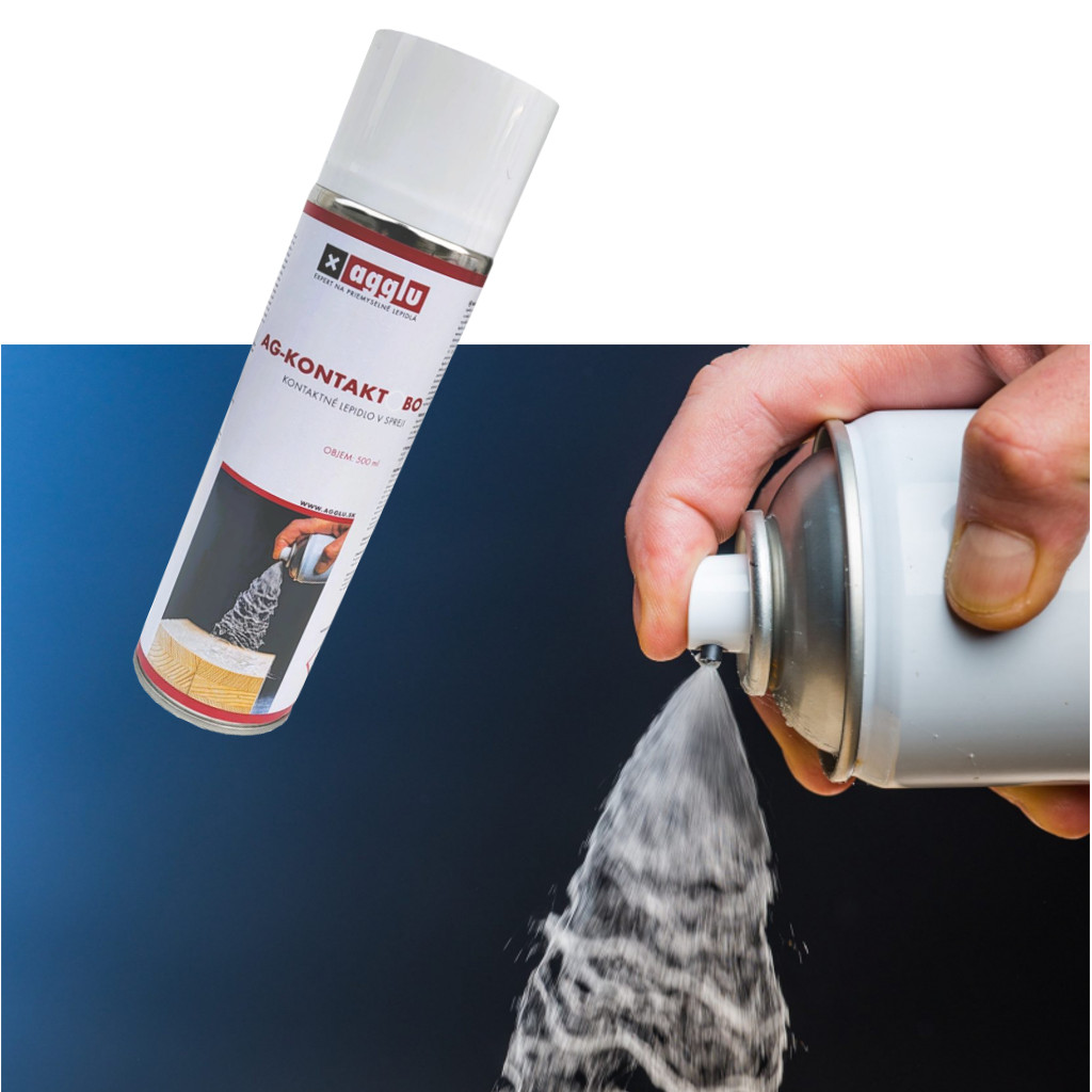 Agglu  - AG KONTAKT lepidlo v spreji 500ml