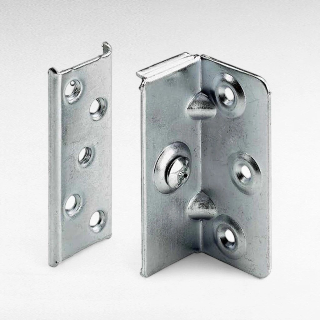 Postelné kovanie / uholník DUO /