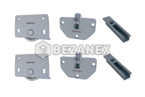 NOBEL dtd - koliesko 60kg sada na 1 dvere