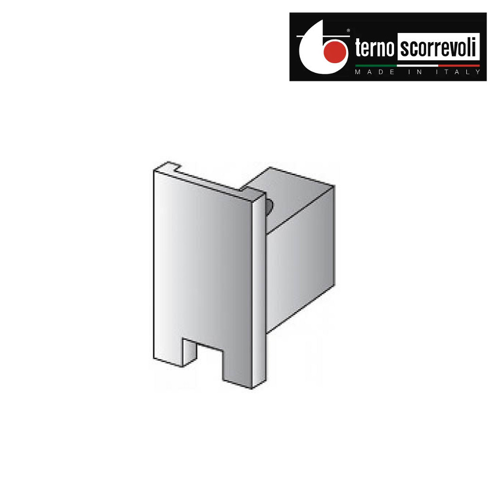 TERNO sklo - Plast. krytka na dolný profil , ks           