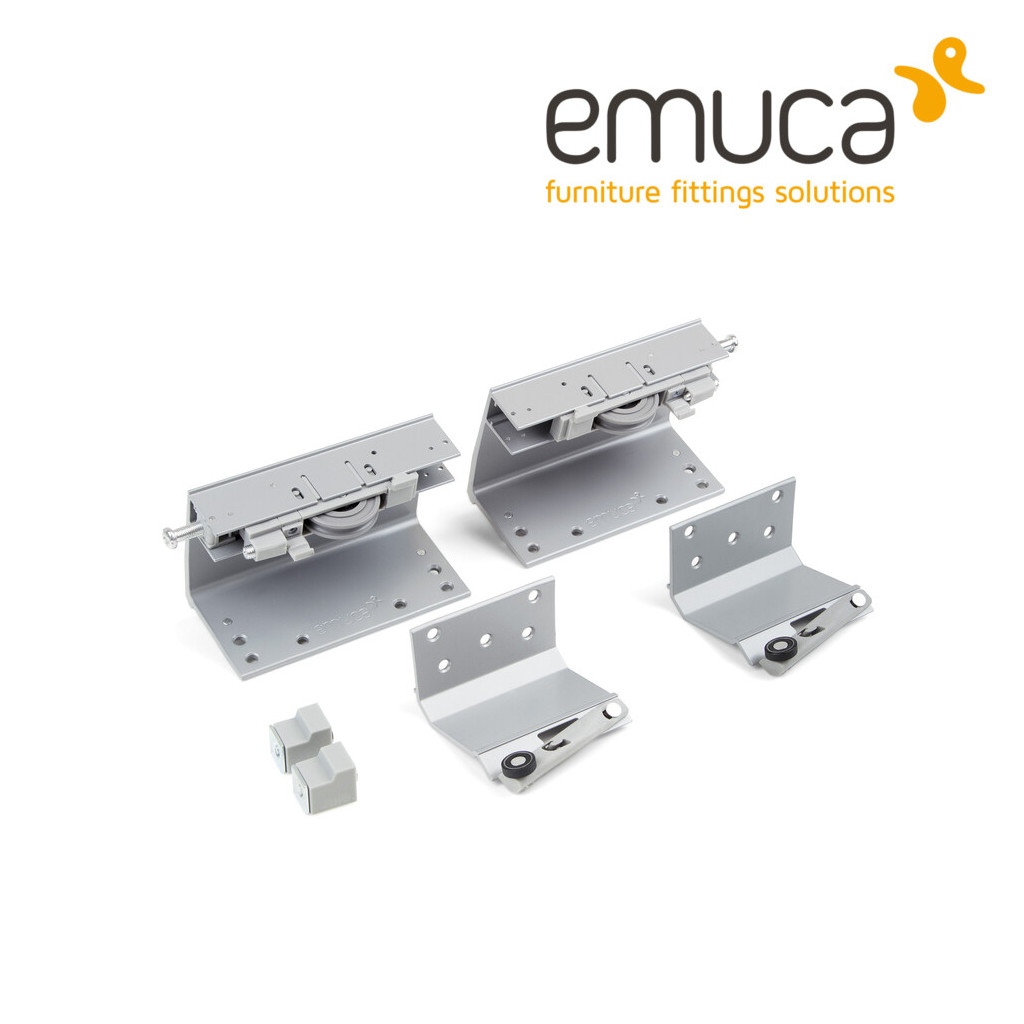  SPACE+ Posuvný systém - Kolieska na vonkajšie dvere ,sada