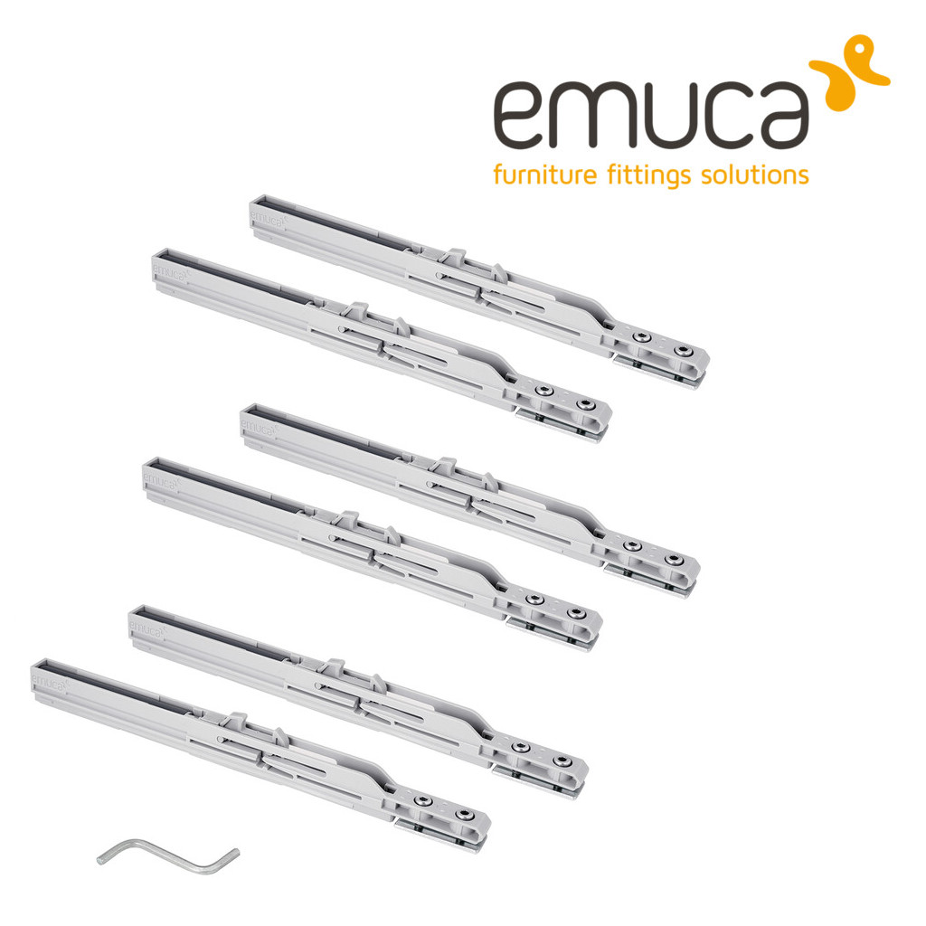  SPACE+ Posuvný systém - tlmič 50kg na troje dvere, sada  