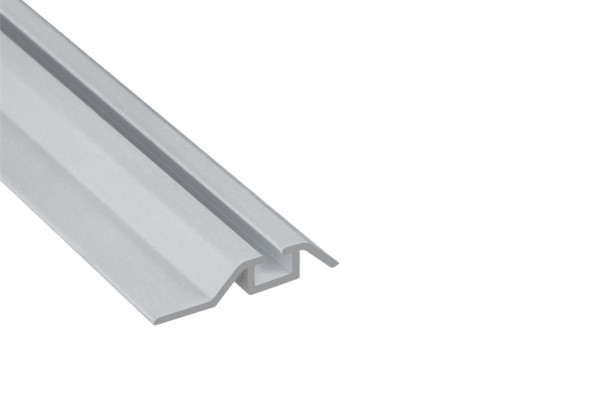 ProAlu  jednokolaj - dolná striebro Y 2m