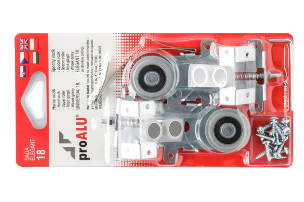 ProAlu koliesko - SADA  - strunkou + brzda