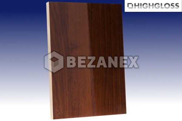 AGT WOOD - MDF Doska 617 Oregon Walnut /18x1220x2800mm/ks 
