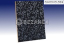 AGT DEKOR 3D - MDF 629 Čierné/kvety / 18x1220x2800mm/, ks 
