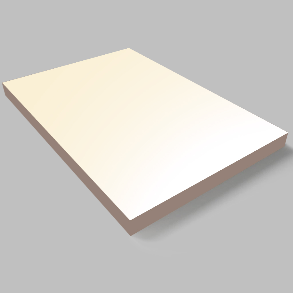 Akrylátová MDF Doska - Lesklá - Béžová /PVC/ 18x1220x2800mm 