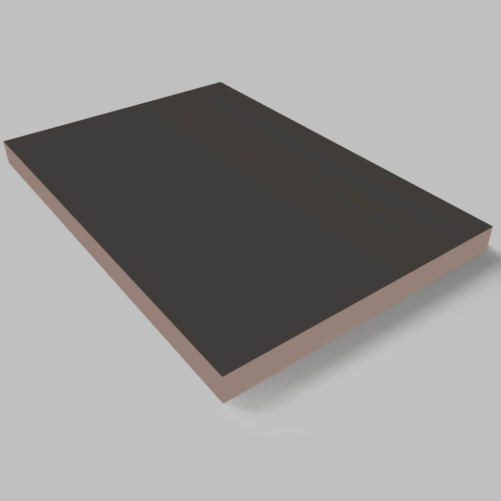 Akrylátová MDF Doska - Matná - Tmavo sivá /PVC/ 18x1220x2800mm