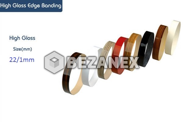  ABS 496´ pre 624MDF - Black reined lesklá  22/0,8mm      