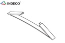 INDECO   AL brzda kovová na 25-50kg