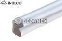 INDECO OC zvislý profil OC biela 4mm/2,75m , ks           