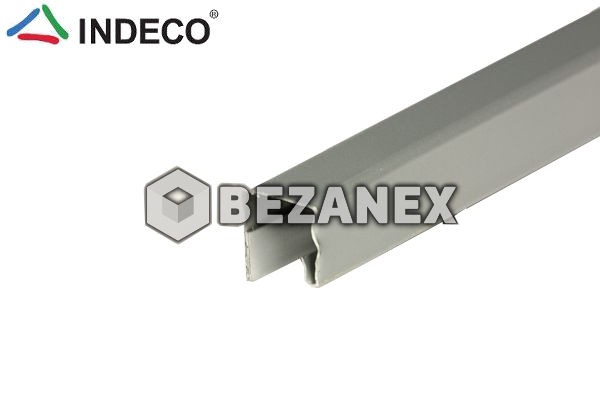 INDECO OC vodorovný profil striebro 10mm/2,4m ks          