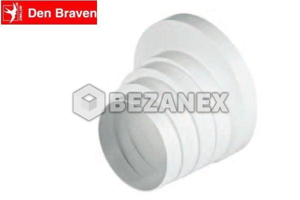 Redukcia guľatých kanálov 150/125