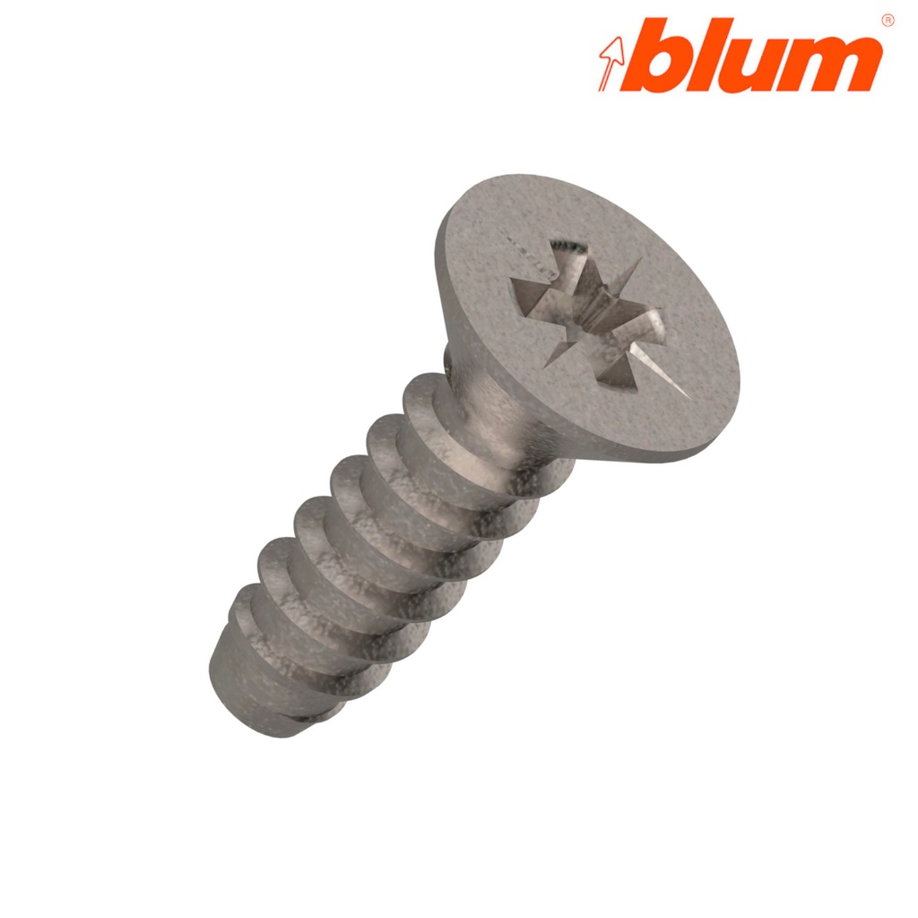 BLUM  - Komponenty - skrutka na záves do AL ramiku /6081200/