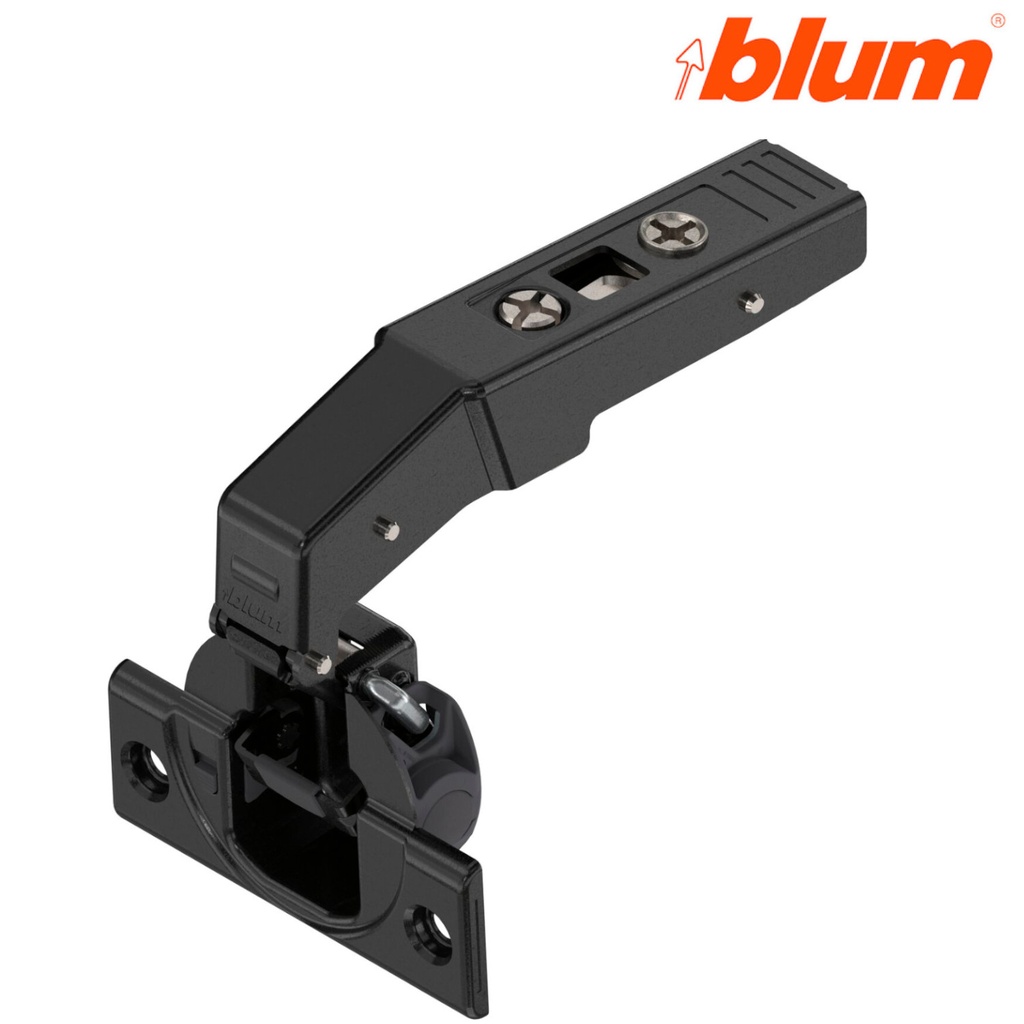 BLUM - Záves - Hydraulický Onyx čierny záves 95° Clip-Top /79B9550/