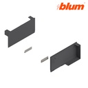 BLUM AVENTOS HK Nové krytky - tmavosivá /22K8000/, pár             