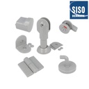 Kovanie na toaletné kabíny SISO -  Plastové - Pravé