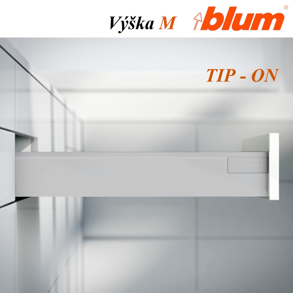BLUM - ANTARO TOB - ŠEDÁ - KOMPLET SETY - sada -  M - 30kg TIP ON