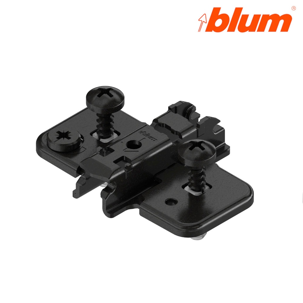 BLUM 01 - Komponenty - podložka 3D - ku 90° závesu - onyx /174H7130E/