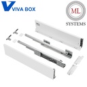 ML SYSTEM - VIVABOX na 18mm DTD /H118mm/ Biela - 3D - 1set (kópia)