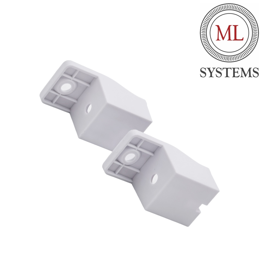 ML SYSTEM - VIVABOX - KONCOVKA NA RELING - BIELY