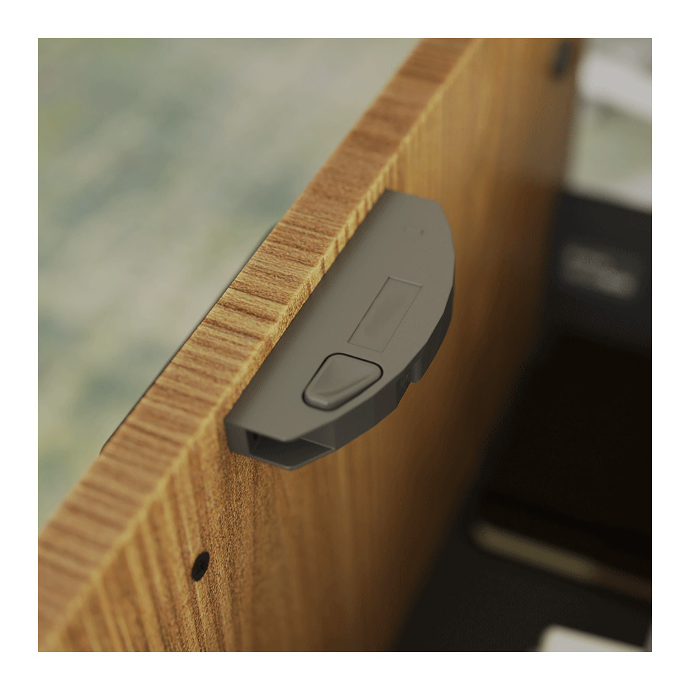 ML SYSTEM - VIVABOX - spojka na vnutornu zásuvku /úchyt/ - BIELY 