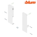 BLUM - ANTARO TOB - úchyt predného plechu - BIELY - 224D Ľ+P /ZIF.76D0/
