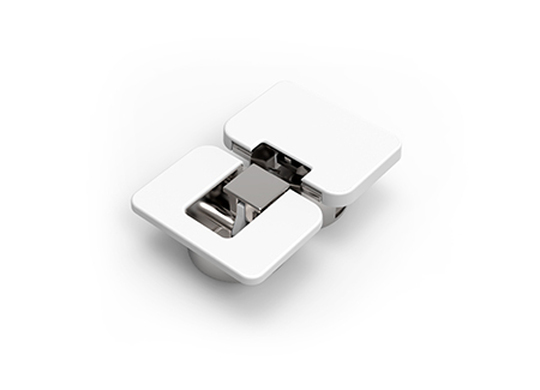 Záves do dtd dvojkrídlový - Emuca - Krytka biela