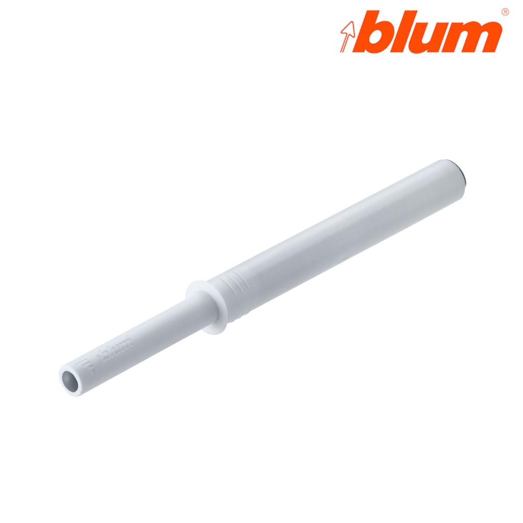 BLUM Tip on - push nastavitelný bielý dlhý /956A1006/  s nárazníkom
