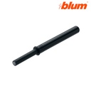 BLUM Tip on - push nastavitelný čierný dlhý /956A1006/  s nárazníkom