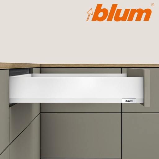  BLUM - Merivobox - sada výška M - Blumotion - 40kg - BIELA