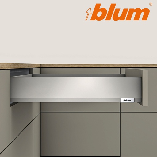 BLUM - Merivobox - sada výška M - Sivá matná - blumotion - 70kg