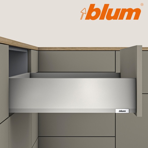 BLUM - Merivobox - sada výška K - Sivá matná - blumotion - 70kg