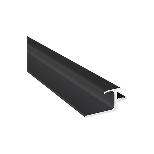 [30U2001] Profil úchytkový L 3m, čierny