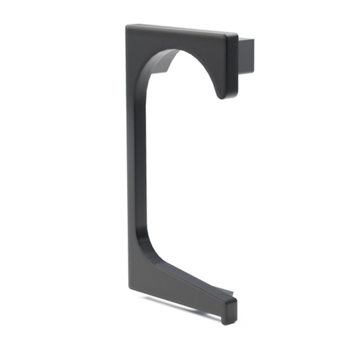 [06UM932LC] Koncovka k profilu - UM-932 - Čierná Ľavá 