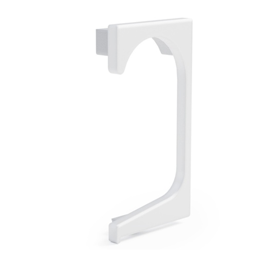 [06UM932PB] Koncovka k profilu - UM-932 - Biela Pravá 