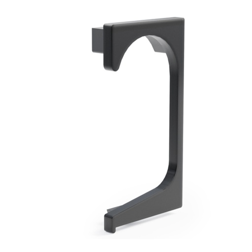 [06UM932PC] Koncovka k profilu - UM-932 - Čierná Pravá 